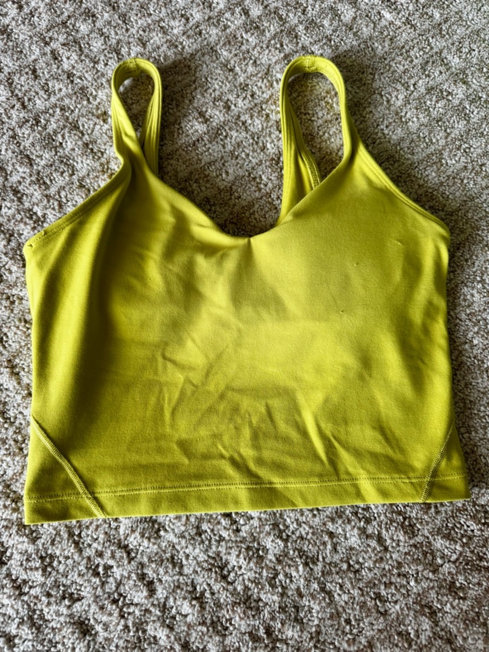 LULULEMON ALIGN TANK
Yellow Pear size 4